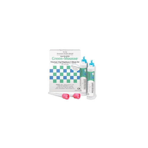 Parkell S455S Green-Mousse VPS Bite Registration Automix Split Cartridge 2/Pk Parkell S455S Green-Mousse VPS Bite Registration Automix Split Cartridge 2/Pk